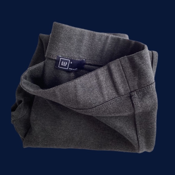 Gap Ponte S Zippered Ankle Leggings Sustainable plant based Gray - Picture 9 of 11